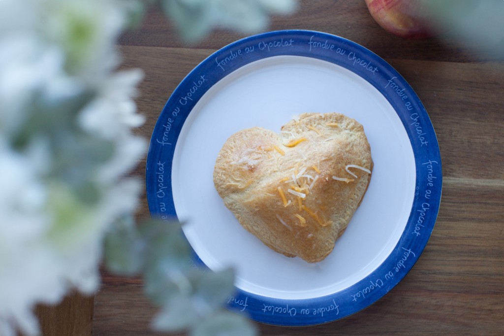 heart shaped breakfast puff recipe