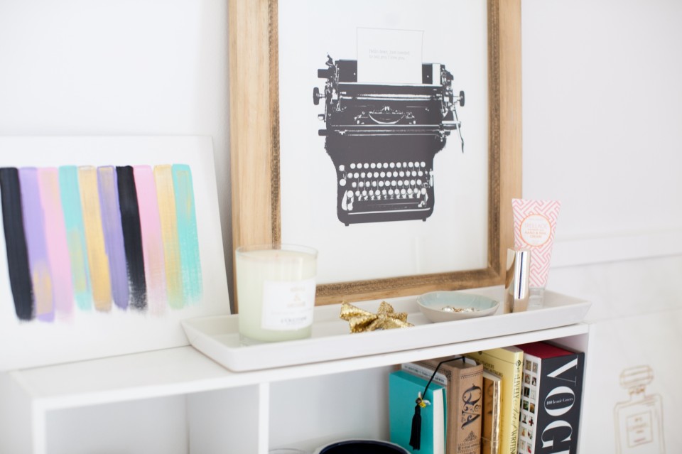 desk styling, inspiring workspace, working from home