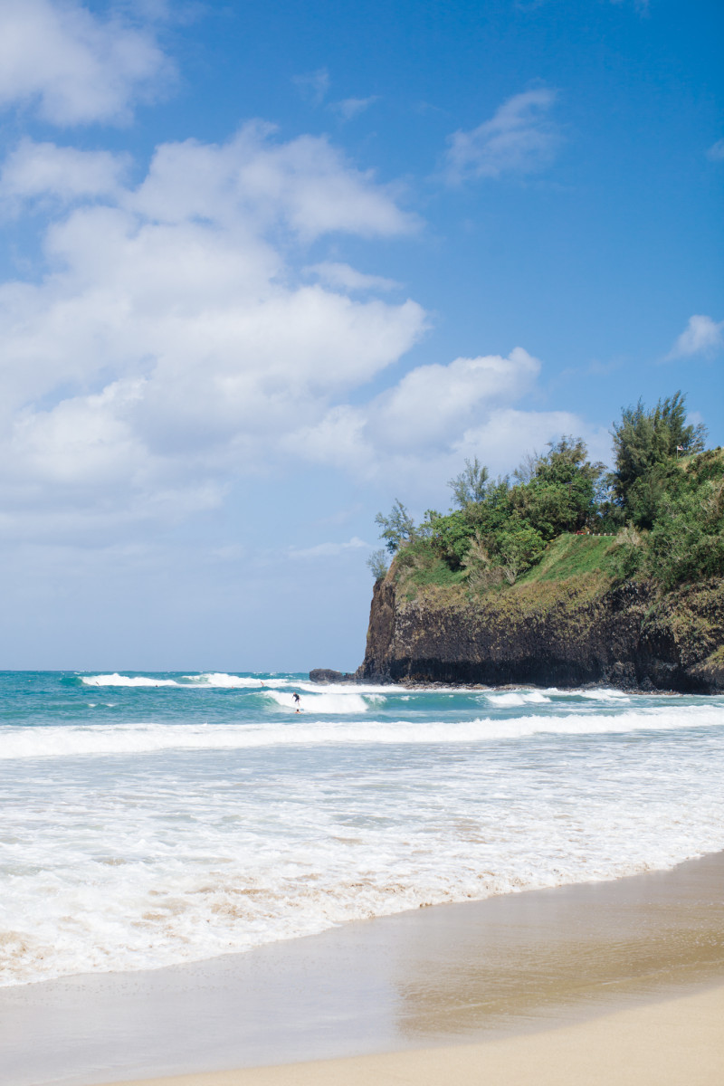 When I went to Kauai at the beginning of the month, I was lucky enough to stay in three different places during our eight night Hawaii vacation. All three were very different.